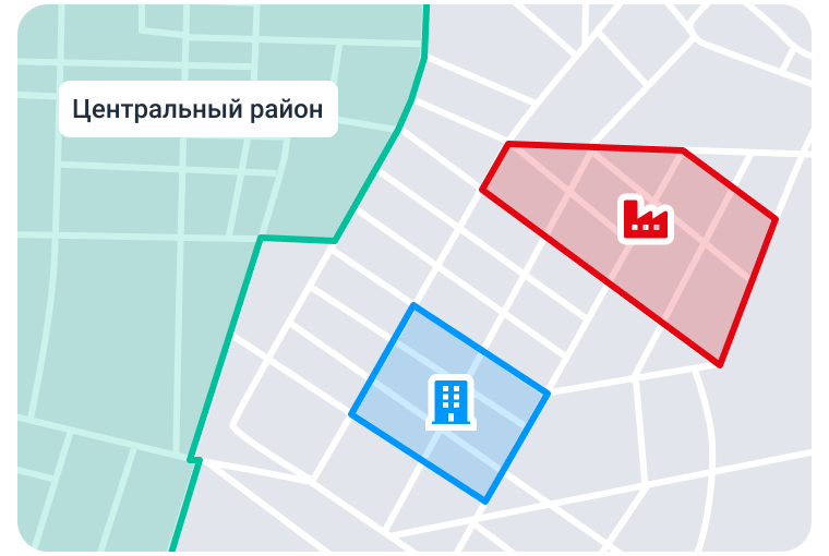 Контроль геозон